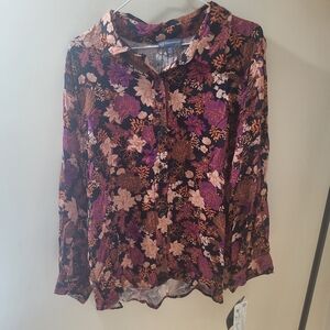 Democracy Blouse Size XL Nwt